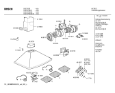 Схема №1 LC954DA10 с изображением Корпус для вентиляции Bosch 00264219
