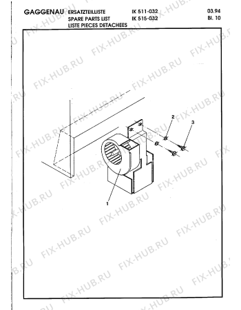 Взрыв-схема холодильника Gaggenau IK515131 - Схема узла 21