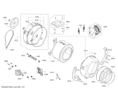 Схема №1 WLT20460BY, Serie 6 с изображением Шланг для стиральной машины Bosch 00628370