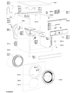 Схема №2 CHAMPION 1400 с изображением Блок управления для стиральной машины Whirlpool 481010502989