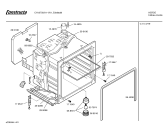 Схема №2 CH12750 с изображением Панель управления для духового шкафа Bosch 00361424