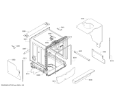 Схема №3 SMV53L20EU SilencePlus с изображением Передняя панель для посудомоечной машины Bosch 00705772