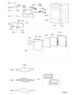 Схема №2 CPH 6482 R SW с изображением Панель для электропечи Whirlpool 481245249662