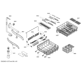 Схема №3 SGV67T13AU с изображением Рамка для посудомоечной машины Bosch 00446991