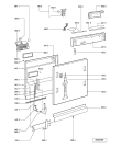 Схема №1 GVW 950 ONY/P01 с изображением Модуль (плата) управления для посудомоечной машины Whirlpool 481221478884