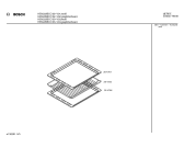 Схема №2 HEN222BEU с изображением Панель управления для плиты (духовки) Bosch 00296153