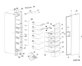 Схема №1 GKNE1770A (F096447) с изображением Обшивка для холодильника Indesit C00496396