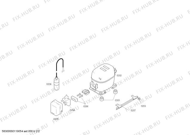 Схема №1 5FG22030 с изображением Емкость для заморозки для холодильника Bosch 00668326
