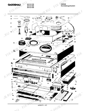 Схема №1 AH131160 с изображением Клемма для вытяжки Bosch 00156323