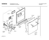 Схема №1 SE26A294EU с изображением Набор кнопок для посудомойки Siemens 00187375