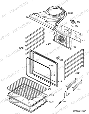 Схема №1 BP8715001M с изображением Микромодуль для электропечи Aeg 973949715617008