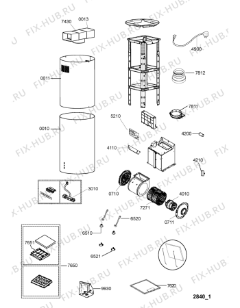 Схема №1 HDTS1040S (F092544) с изображением Трубка для вытяжки Indesit C00343420