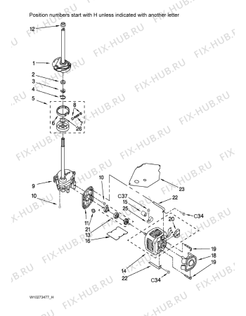 Схема №4 YMET3800TW2 с изображением Пружина бака для стиралки Whirlpool 481949258136