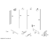 Схема №1 CIW24MIIR7 с изображением Крышка для холодильника Bosch 00684943