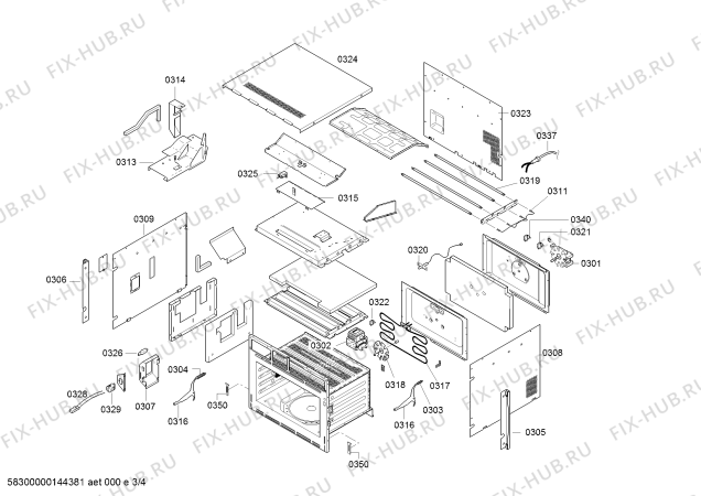 Схема №2 CN462250 с изображением Панель управления для плиты (духовки) Bosch 00685007