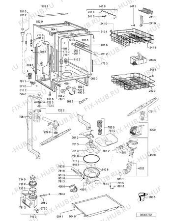 Схема №3 LPR 600 с изображением Микромодуль для посудомоечной машины Whirlpool 481221838619