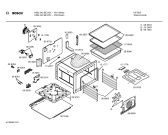 Схема №2 HSN210KEU с изображением Фронтальное стекло для духового шкафа Bosch 00213652