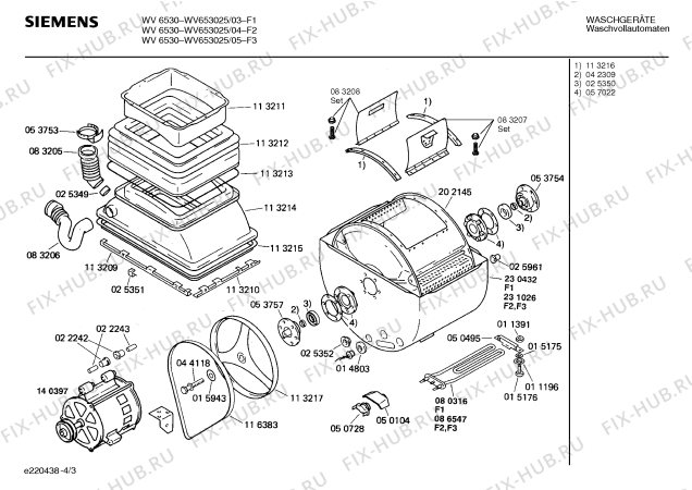 Схема №1 WV653025 WV6530 с изображением Панель для стиральной машины Siemens 00119728