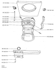 Схема №1 LAV86700 с изображением Запчасть для стиралки Aeg 8991100990029