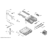 Схема №2 SMS50D52EU SilencePlus с изображением Панель управления для посудомойки Bosch 00742170