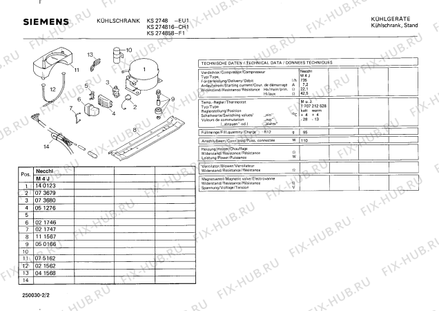 Схема №1 0700254228 KS278SRS с изображением Клапан для холодильника Bosch 00080580