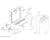 Схема №3 SHXM98W75N, SuperSilencePlus 39dBA с изображением Ремкомплект для посудомойки Bosch 10003483