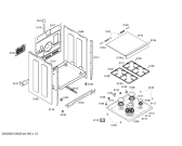 Схема №1 FRM4801W с изображением Панель управления для духового шкафа Bosch 00672511