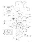 Схема №1 AMW 820 IX с изображением Дверца для свч печи Whirlpool 480120101305