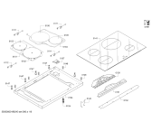 Схема №2 HIIP054U Bosch с изображением Стеклокерамика для электропечи Bosch 00771754