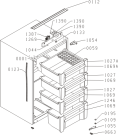 Схема №2 DFS1308J (415820, ZOI1127) с изображением Панель управления для холодильной камеры Gorenje 438007