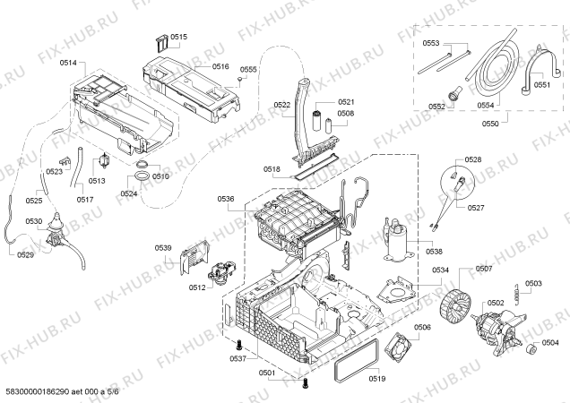 Схема №1 WTW8754ECH Serie 8 SelfCleaning Condenser с изображением Модуль управления, запрограммированный для электросушки Bosch 00635346