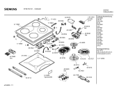 Схема №1 EF847501 с изображением Стеклокерамика для плиты (духовки) Siemens 00471868