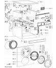 Схема №2 AWO/D 7127/1 с изображением Обшивка для стиралки Whirlpool 480111102799