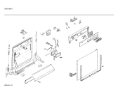 Схема №2 SMSGEA6RK с изображением Панель для посудомоечной машины Bosch 00287834