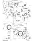 Схема №1 AWO/D 7086 с изображением Декоративная панель для стиралки Whirlpool 481245216921