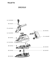 Схема №1 DW2194U1 с изображением Подошва для электроутюга Rowenta RS-DC0450