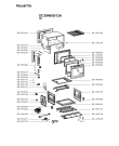 Схема №1 OC384800/12A с изображением Обшивка для электропечи Rowenta SS-993264