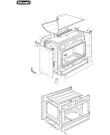 Схема №3 DEF905E с изображением Винт для плиты (духовки) DELONGHI 001327