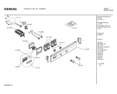 Схема №2 HB34551CC с изображением Панель управления для духового шкафа Siemens 00354564