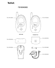 Схема №1 TD1000K0/B3 с изображением Холдер для детских весов и аксессуаров Tefal TS-07009990
