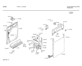 Схема №1 SPSBRA2FF Premia.... с изображением Передняя панель для электропосудомоечной машины Bosch 00351596