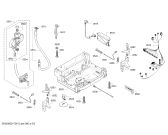 Схема №3 SMI50E56EU с изображением Набор кнопок для посудомойки Bosch 00615052