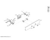 Схема №3 HBA33B520W с изображением Панель управления для электропечи Bosch 00673587