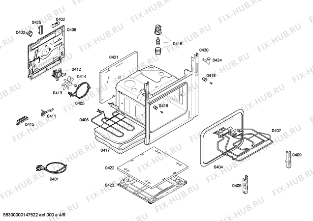 Схема №1 HC748231X с изображением Панель для электропечи Siemens 00679178