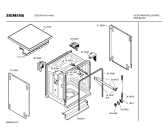 Схема №3 SE25241II с изображением Панель управления для посудомоечной машины Siemens 00365071