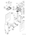 Схема №1 AWV 808/4 с изображением Переключатель (таймер) для стиралки Whirlpool 481228219629