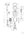 Схема №2 AWG 840 с изображением Декоративная панель для стиральной машины Whirlpool 481245319988
