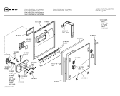 Схема №3 S4431W0GB с изображением Передняя панель для посудомойки Bosch 00350980