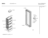 Схема №2 GS23U423GB с изображением Внешняя дверь для холодильника Bosch 00234995