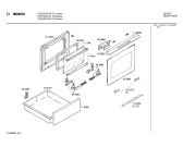 Схема №2 HESKBA9 с изображением Стеклянная полка для духового шкафа Bosch 00203395